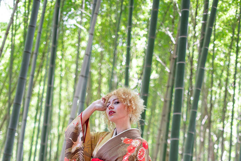 Kyoto : séance photo privée (Gion, Arashiyama, Fushimi Inari)