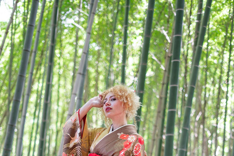 Kyoto : séance photo privée (Gion, Arashiyama, Fushimi Inari)