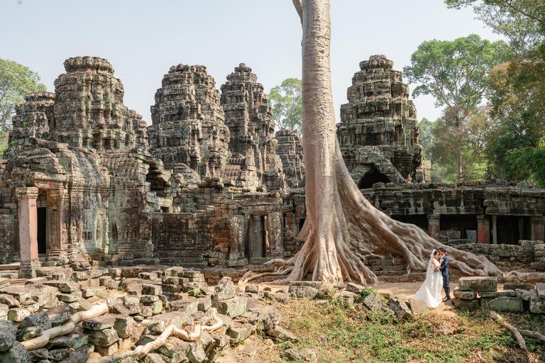 Siem Reap:Angkor Wat Photoshoot ❤️ Wedding birthday Angkor Wat: Wedding Anniversary Shooting