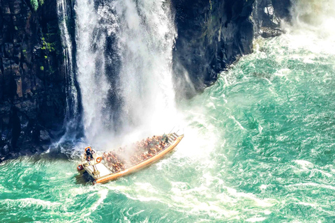 Boat Adventure Iguazu Falls Brazil + Private Tour & Tickets
