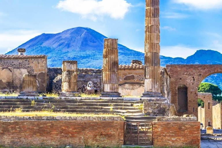 Sorrento: Excursión de un día al Vesubio con entrada y almuerzo