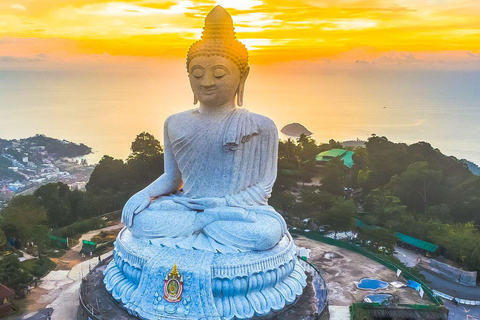 Phuket: Half Day Big Buddha, Tiger Park & ATV Tour City Tour ( No ATV)