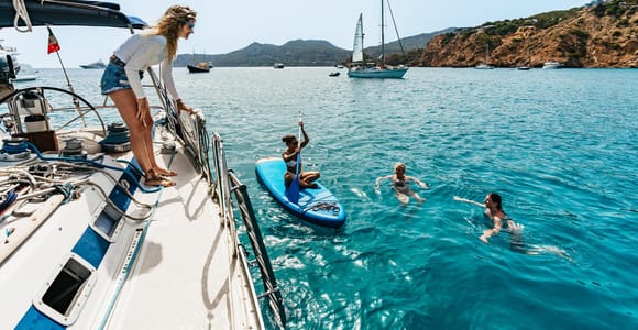 From Ibiza: Sailing Tour to Formentera with Beach Stops