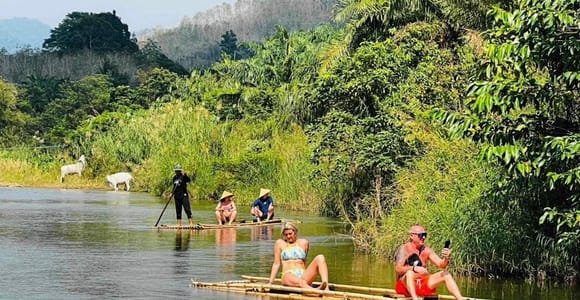 Phuket: Bamboo & White Water Rafting 5 km + 5 km + ATV 30 min