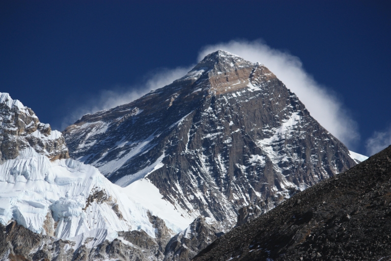 Einstündiger Flug über den Mount Everest