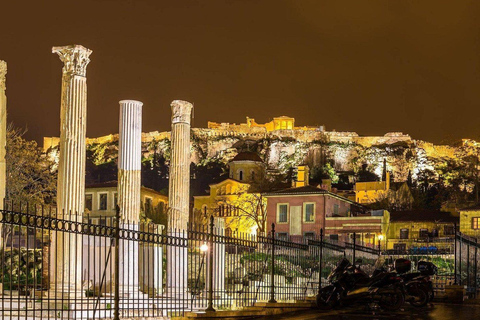 Athens: Night Walking Tour with Local Guide