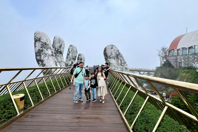 Von Hue nach Hoi An mit dem Privatwagen über den Hai Van Pass, Goldene BrückeGoldene Brücke (Route 1)