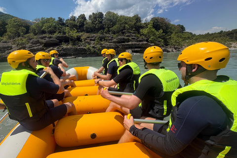 Tirana/Durrës/Permet: Vjosa River Rafting & Thermal Baths From Permet