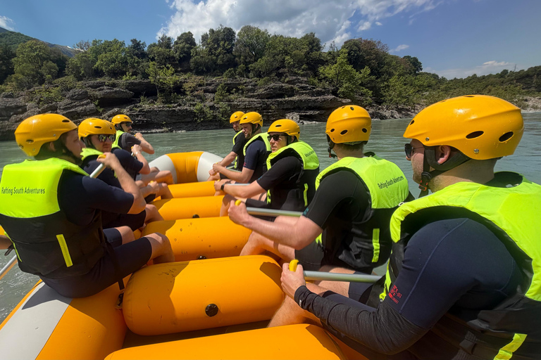 Tirana/Durrës/Permet: Vjosa River Rafting & Thermal Baths From Permet