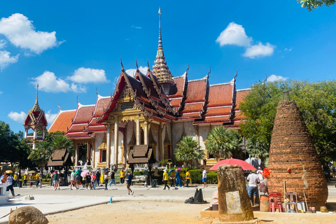 Blick auf Big Buddha, ChillVa Market, Wat Chalong &amp; Phuket Old Town