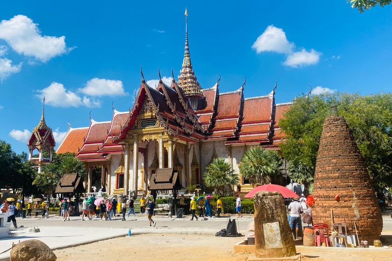 Voir Big Buddha, ChillVa Market, Wat Chalong et la vieille ville de Phuket