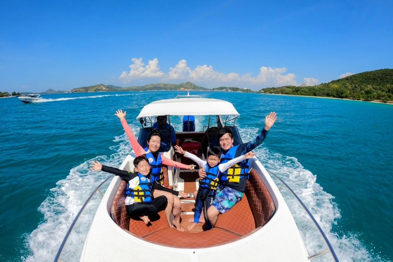 Pattaya: Private Speedboat Samaesan with Fishing & Snorkel