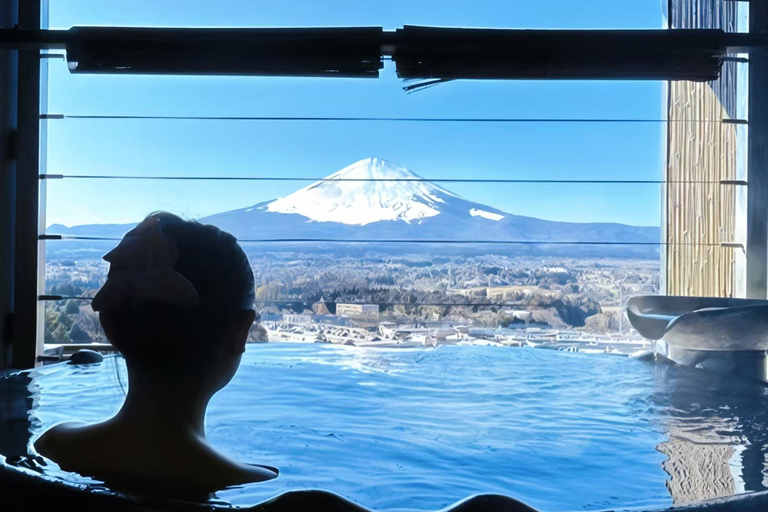 Tokio: Jednodniowa wycieczka do parku Fuji Oishi i gorących źródeł Yamanaka8:00 Spotkajmy się na stacji Tokio