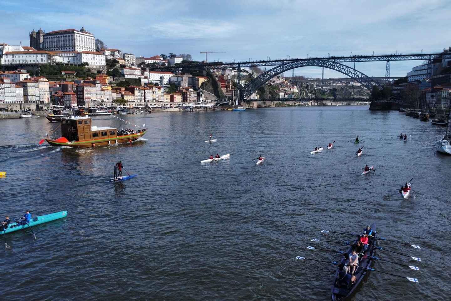 Porto: Tour in Kayak o Paddle sul Fiume Douro