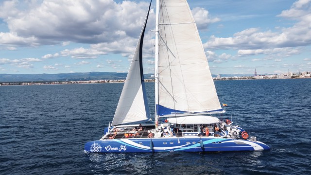 Visit Cambrils Costa Daurada Sail Catamaran Cruise in Tarragona