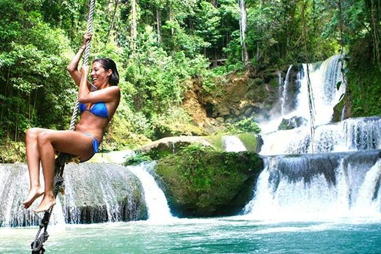 Zipline, YS Falls &amp; Pelican Bar Private Tour From MontegoBayZipline, YS Falls&amp; Pelican Bar Private Tour From Montego Bay