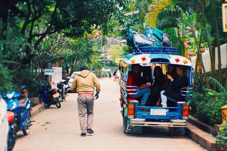 Depuis Luang Prabang : Bateau lent vers Huay Xai 2 jours, 1 nuit