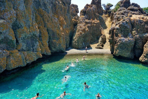 Desde Icmeler: Excursión en barco por la costa turca del Egeo con almuerzo