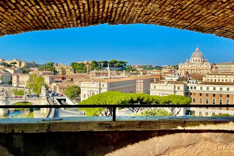 Castel Sant'Angelo - De tombe van Hadrian Privé rondleidingRome: 2 uur durende privétour Castel Sant'Angelo