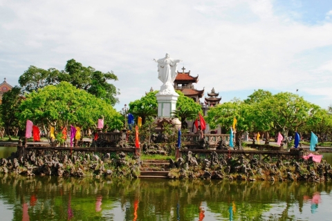 Excursión privada: catedral oculta de Phat Diem -Van Long -cueva de MuaDesde Hanoi:Viaje privado oculto Phat Diem-Van long-Cueva de Mua