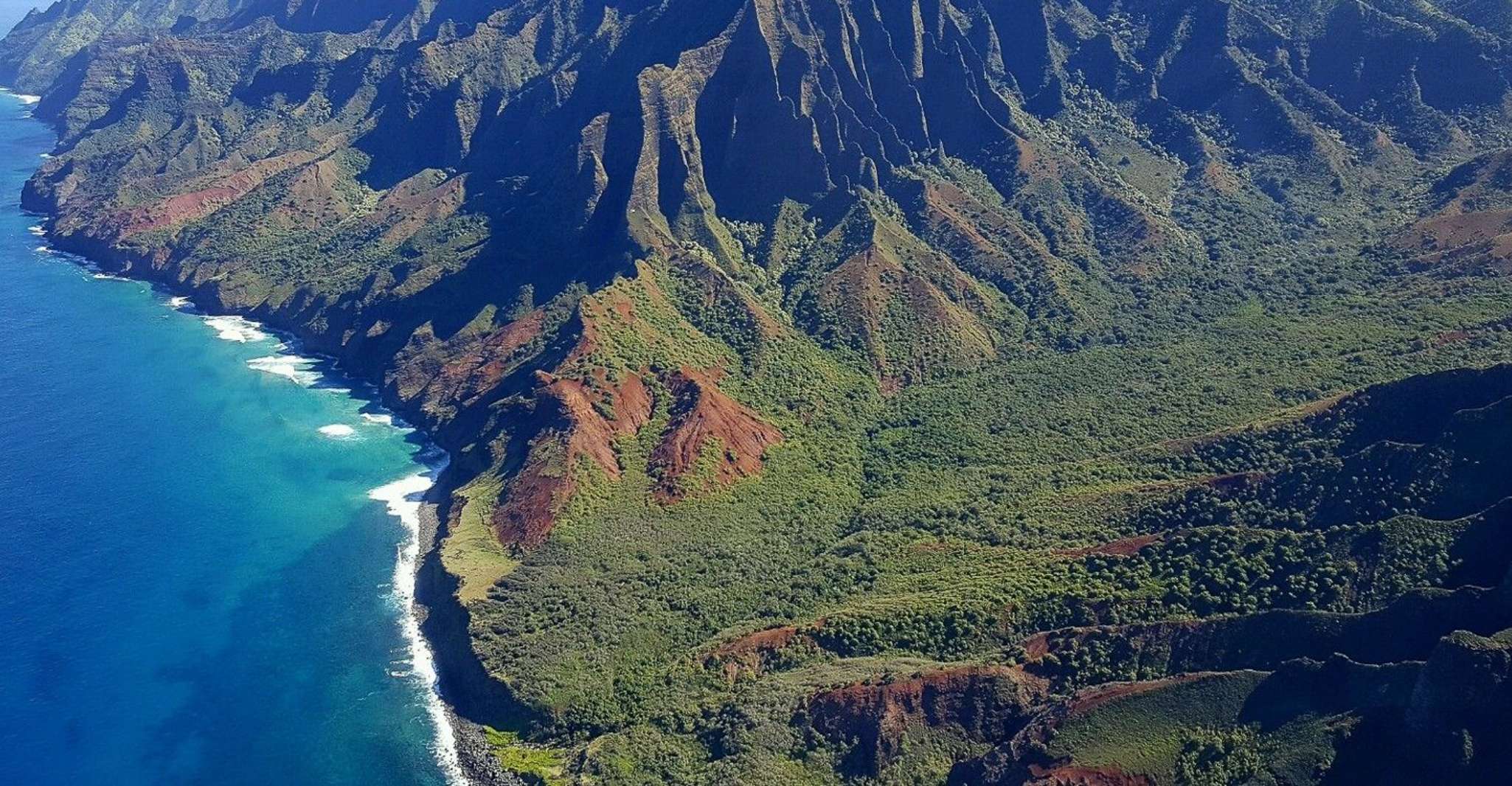 Kauai, Air Tour of Na Pali Coast, Entire Island of Kauai - Housity