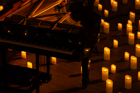 Gdansk: Concierto de piano a la luz de las velas en la iglesia de Santa Catalina