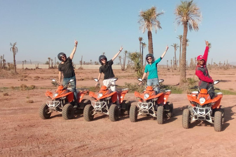 Marrakech : Aventure en quad dans le désert de la Palmeraie