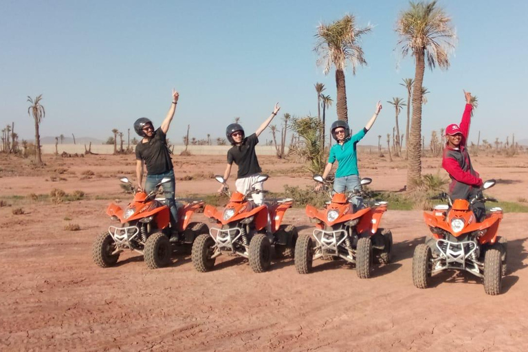 Marrakech : Aventure en quad dans le désert de la Palmeraie