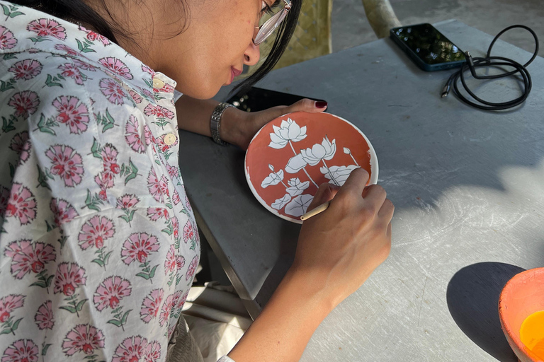 斋浦尔蓝陶亲手制作体验斋浦尔蓝陶亲手体验