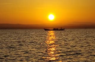 Albufera: Sonnenuntergang und Besuch der Barraca (Hütte)