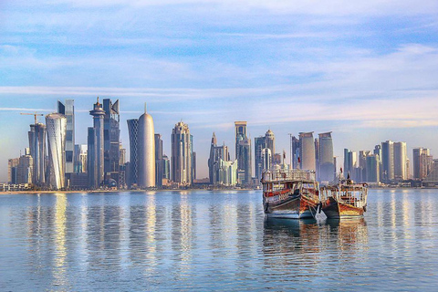 Doha: Traditional Dhow Harbor Tour With Pickup & Drop Off