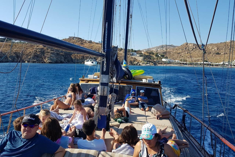 Mykonos: Zuidelijke Stranden CruiseMykonos: cruise langs de zuidelijke stranden