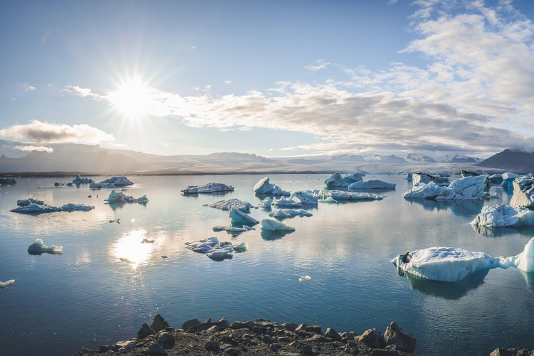 En coche: Géiseres, Glaciares y Cascadas (6 días)