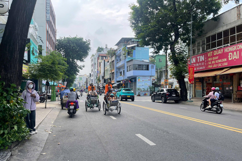 Tour panoramico privato di Ho Chi Minh City in bicicletta in bicicletta