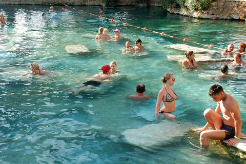 Fethiye: Pamukkale Day Trip w/Hot Air Balloon Ride Fethiye Pamukkale Tour with Balloon Ride