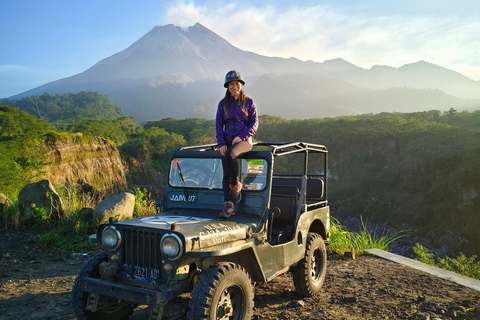 Merapi Jeep Adventure & Prambanan Temple Tour Merapi Jeep Adventure only