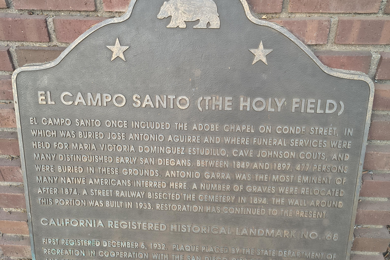 San Diego Haunted History & Delicious Sweet Treats Tour