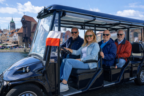 Premium City tour Gdansk golfcart - local beer & hidden gems 3/4 90min-Premium Tour-local beer & hidden gems NO PANORAMA