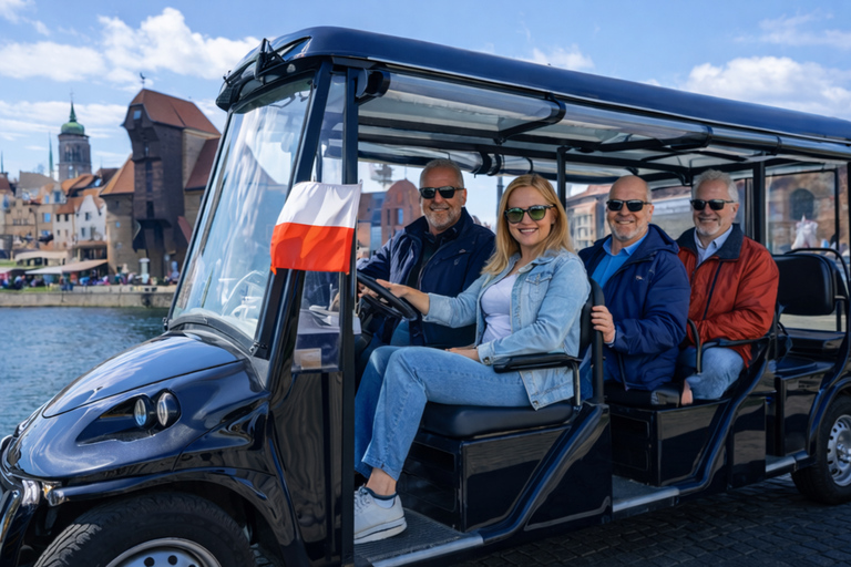 Premium City tour Gdansk golfcart - local beer & hidden gems 3/4 90min-Premium Tour-local beer & hidden gems NO PANORAMA