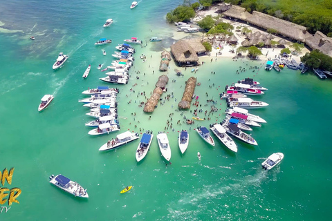 Cartagena: Destino 4 Islas en barco + tickets de entrada al Oceanario