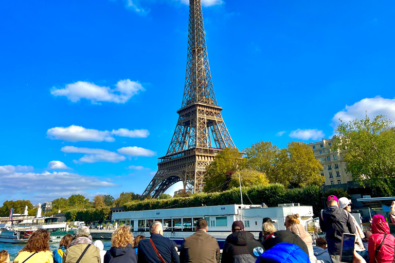 Paris: Illuminated Seine Night Cruise from the Eiffel Tower Paris: Illuminated Seine River Night Cruise & Free Postcard