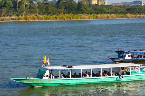 Journée complète à Chiang Rai : 3 temples, Triangle d&#039;Or et tour en bateau