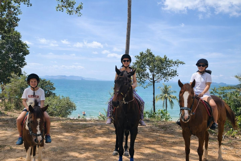 Krabi: Relaxing Horse Ride Along Klong Muang Beach