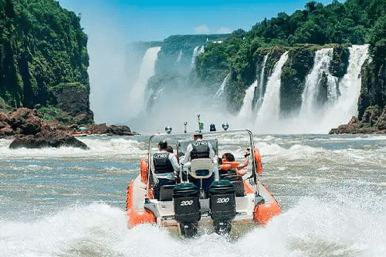 Iguaçu Falls tour (Brazil) + Macuco Safari with guide and transportation. Iguaçu Falls tour (Brazil) + Macuco Safari with a guide and transportation.