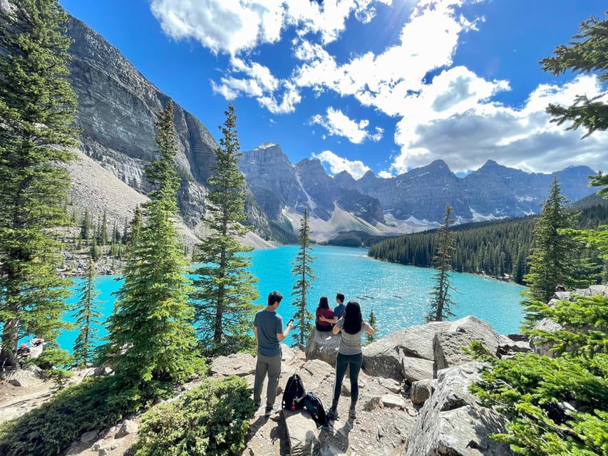 From Banff: Shuttle Bus to Lake Louise and Moraine Lake | Bus Tours Save up 50%