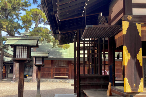 Osaka: Sumiyoshi Taisha, Sakai e tour della cerimonia del tèPranzo incluso