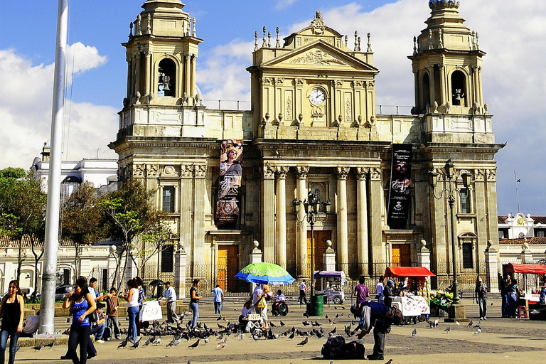 Panajachel: Traslado particular de ida para a Cidade da Guatemala