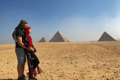 Njut av jul och NY Titta på Egyptens underverk på 9 dagar
