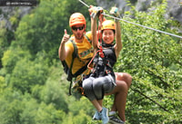 Bovec, Canyon Učja — Le plus long parc de la Zipline en Europe - Hizvo
