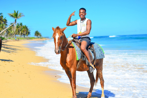 Horseback Riding at Macao Beach and River with Transfers